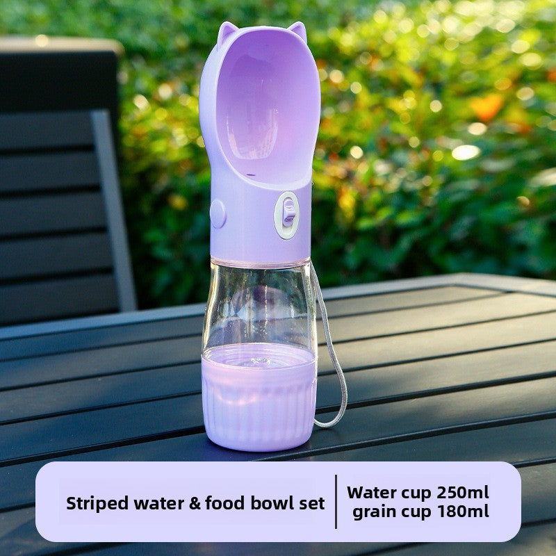 2-in-1 Water & Food Travel Cup