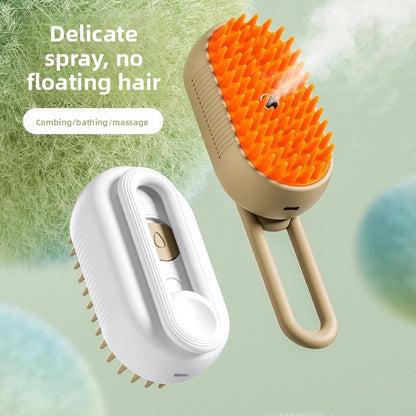 Pet Steam Spray Massage Comb
