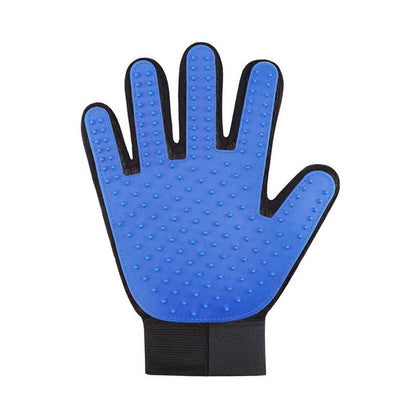 Rubber Pet Grooming Glove Hair Removal Massage Brush