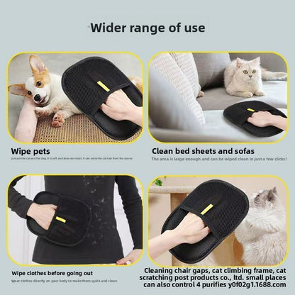 Pet Hair Removal Glove for Cats